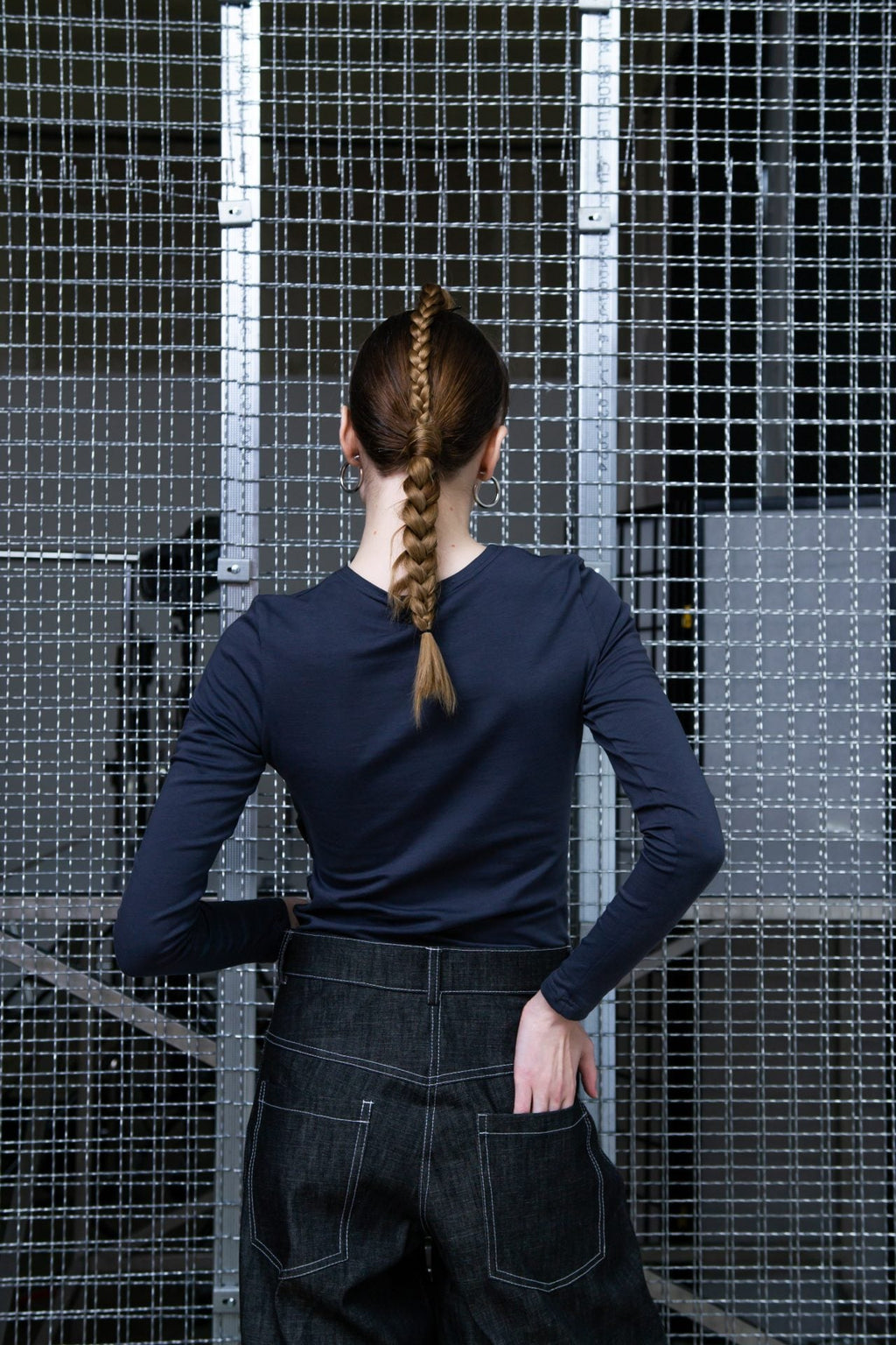 Dlhý rukáv BRU s ohrnutými švami