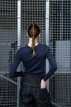 Dlhý rukáv BRU s ohrnutými švami