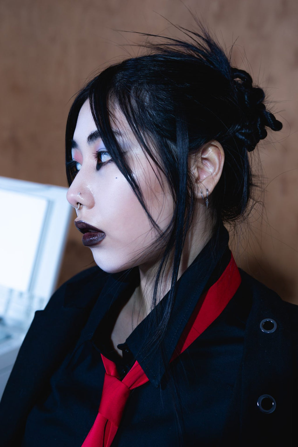 Краватка з металевою фурнітурою, 2 кольори BRU