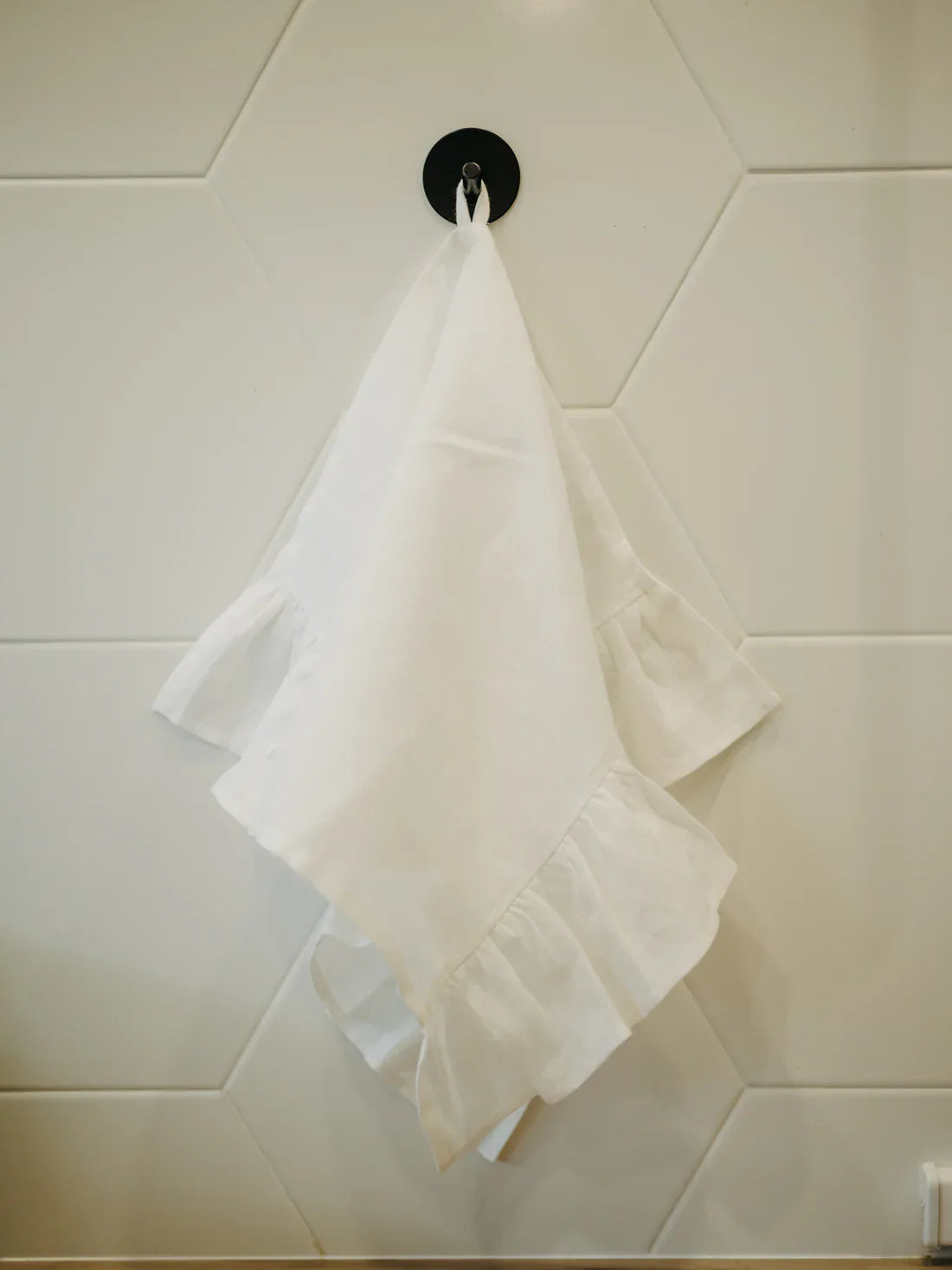 Рушник кухонний з льону з рюшами від SAVE yourself