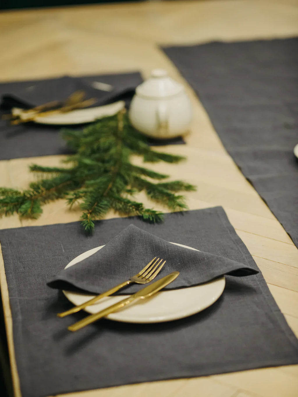 Ранер лляний, доріжка на стіл базова SAVE yourself