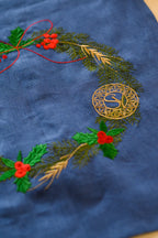 Серветка лляна сервірувальна під тарілку Різдвяно-Новорічна SAVE yourself