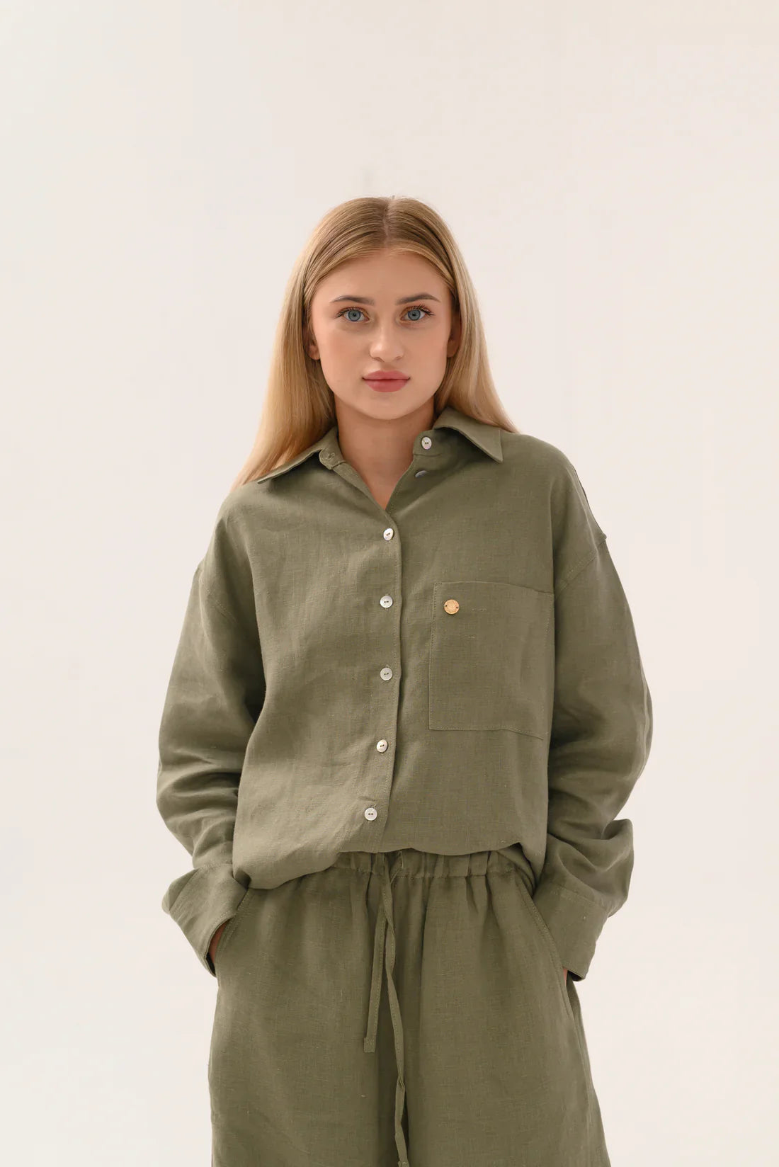 Костюм жіночий з льону 100% від SAVE yourself