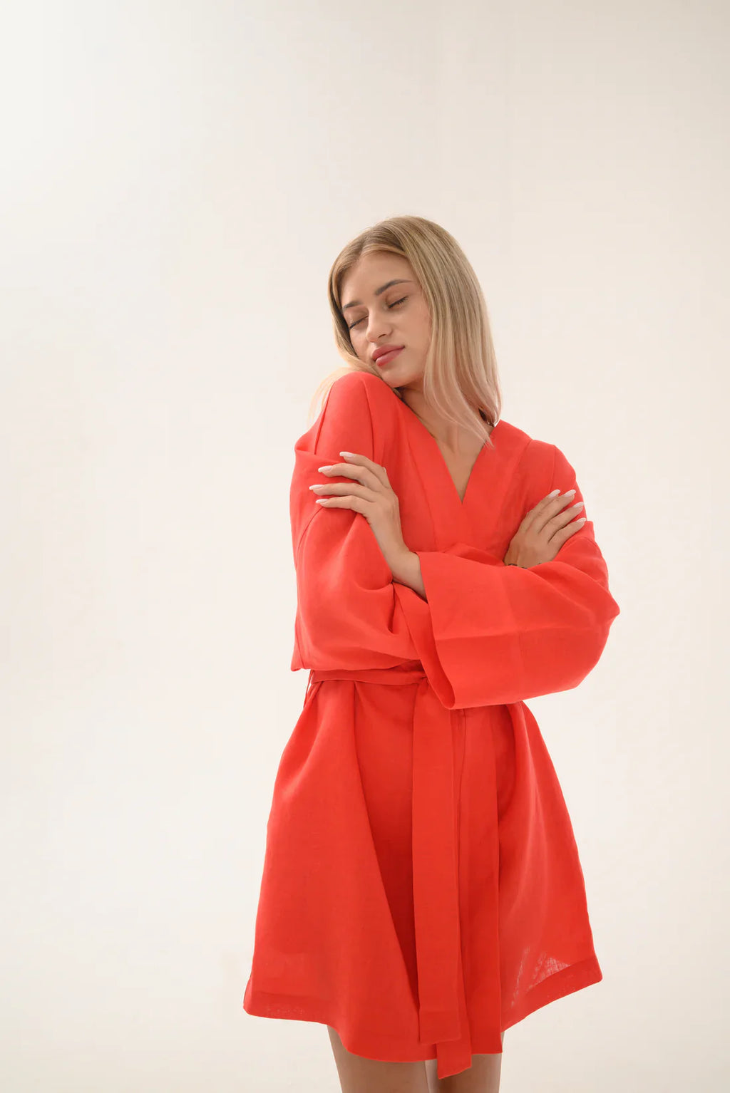 Жіноча сукня-кімоно укорочена три кольори SAVE yourself