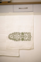 Ранер лляний, доріжка на стіл Дерево роду SAVE yourself