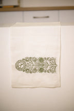 Ранер лляний, доріжка на стіл Дерево роду SAVE yourself