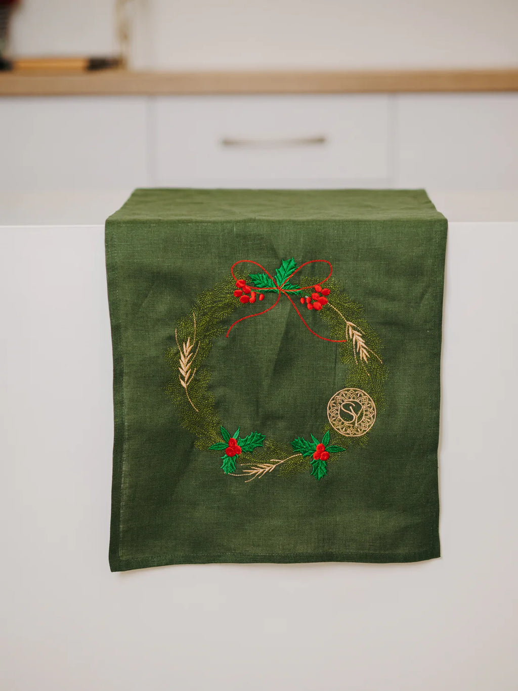 Ранер лляний на стіл Різдвяно-Новорічна SAVE yourself