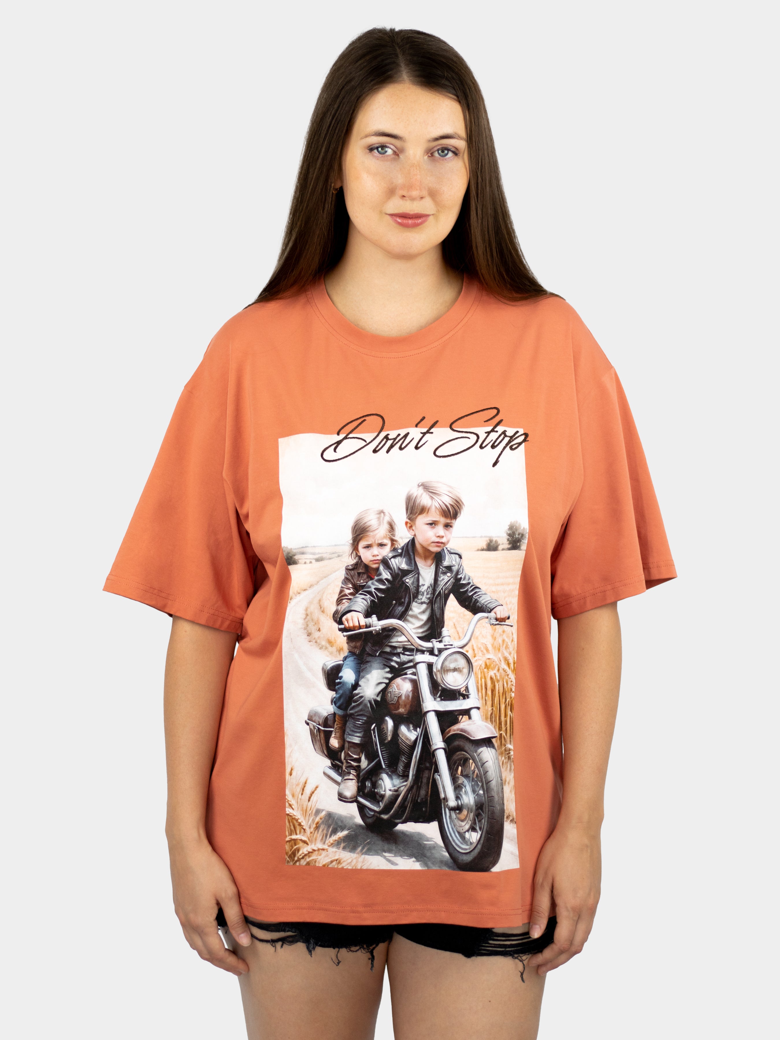 Футболка "Don't stop" унісекс від BOJO