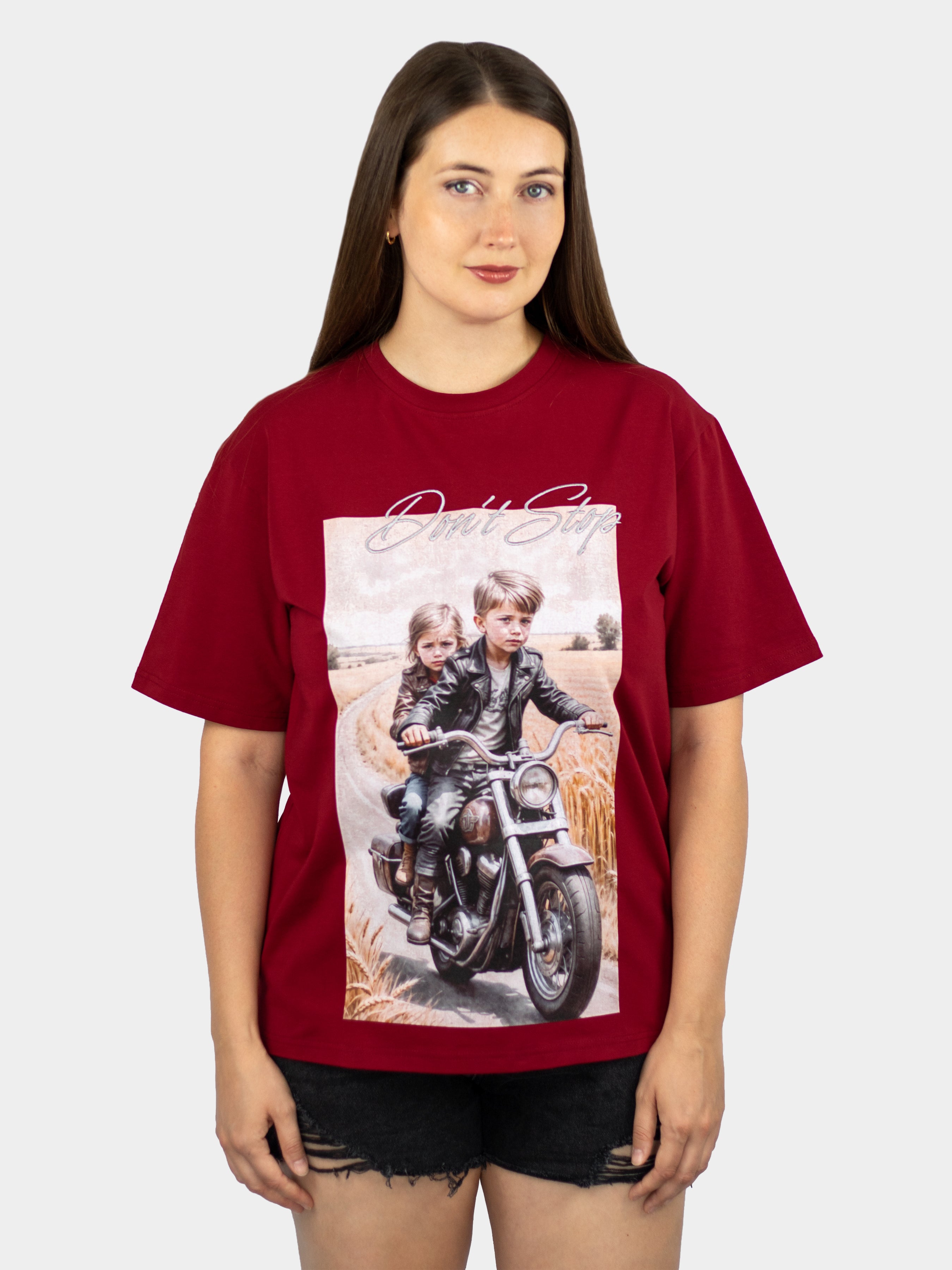 Футболка "Don't stop" унісекс від BOJO