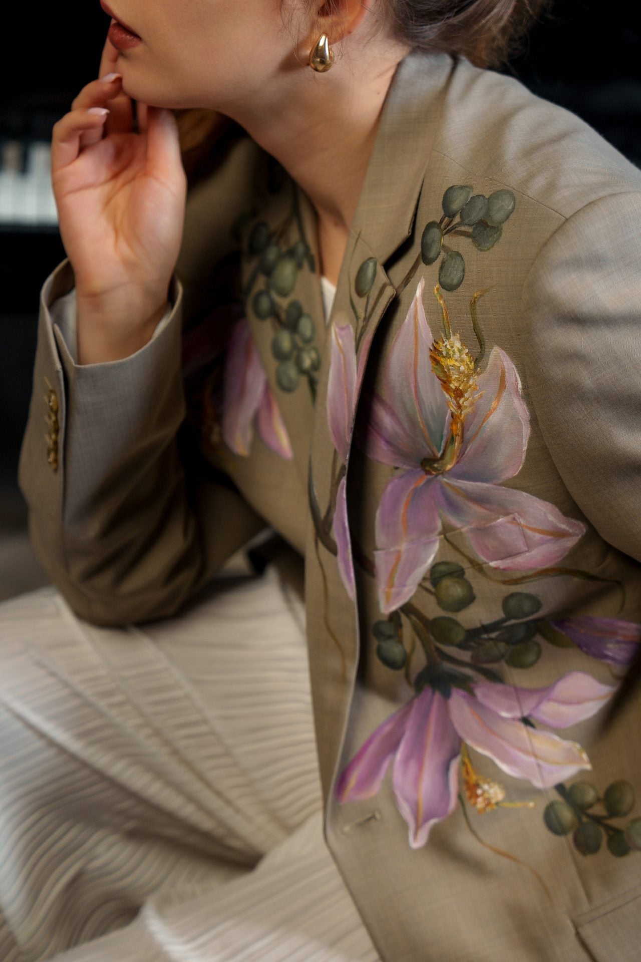 Жакет "Тропічний настрій" від LunaTart на Замовлення