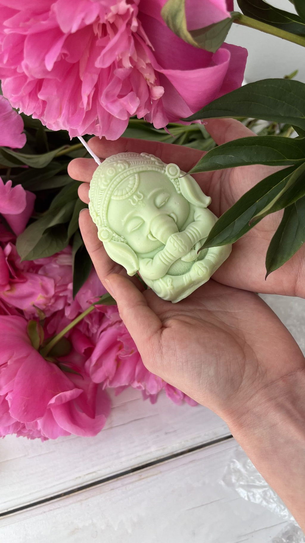 Sójová sviečka RAO Ganesh 140g