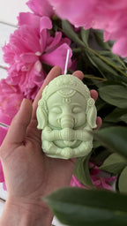 Sójová sviečka RAO Ganesh 140g