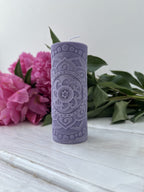 Свічка із соєвого воску мандала від RAO