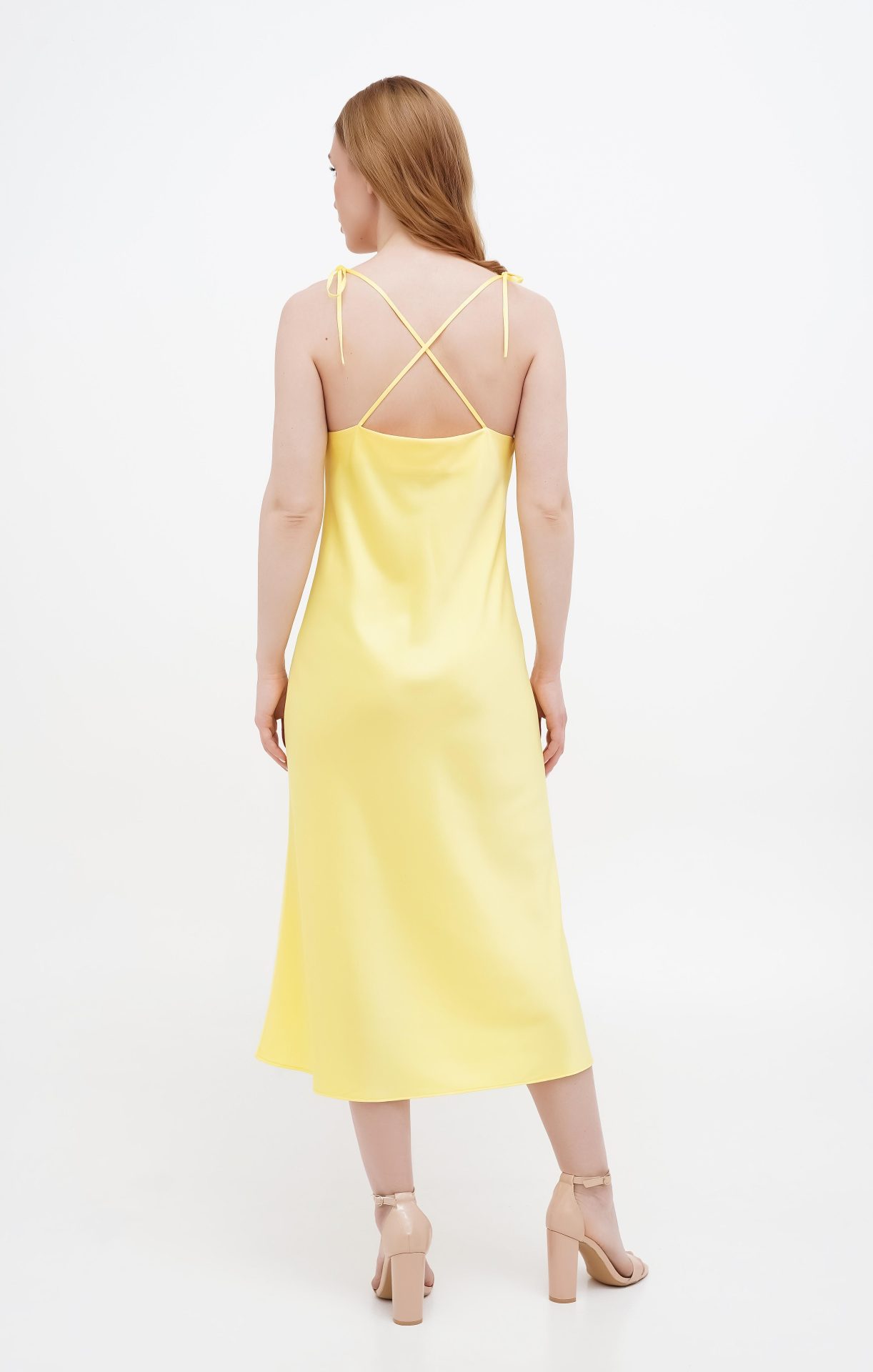 Hodvábne midi šaty Iren od FAYNA