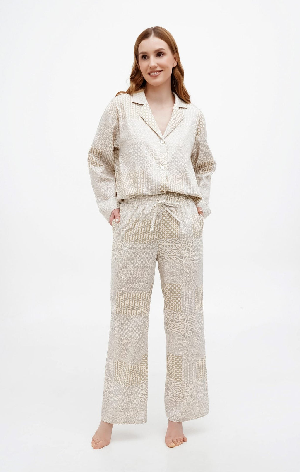 Bavlnený nohavicový kostým GEOMETRIA od FAYNA