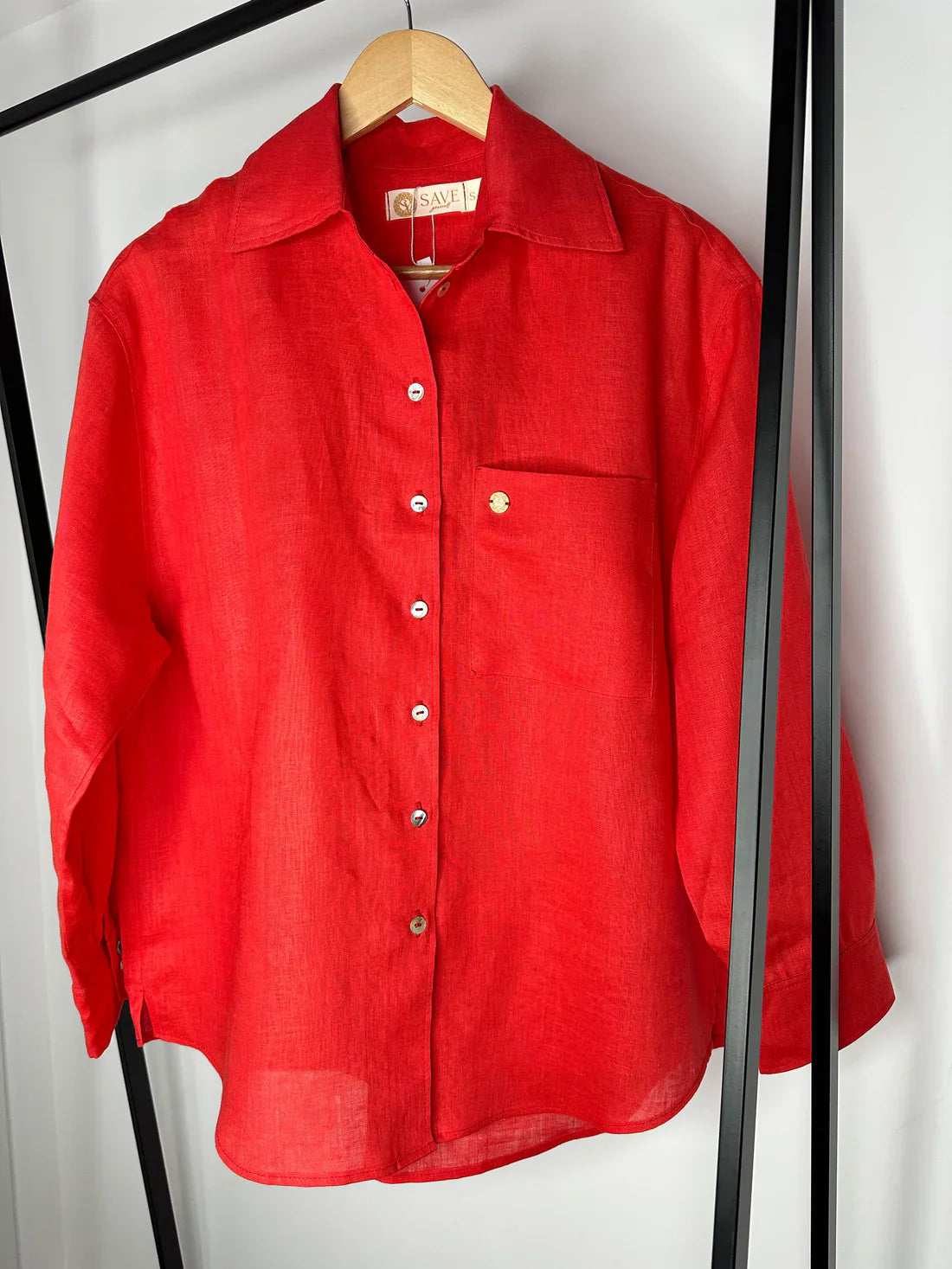 Сорочка жіноча з льону 100% від SAVE yourself