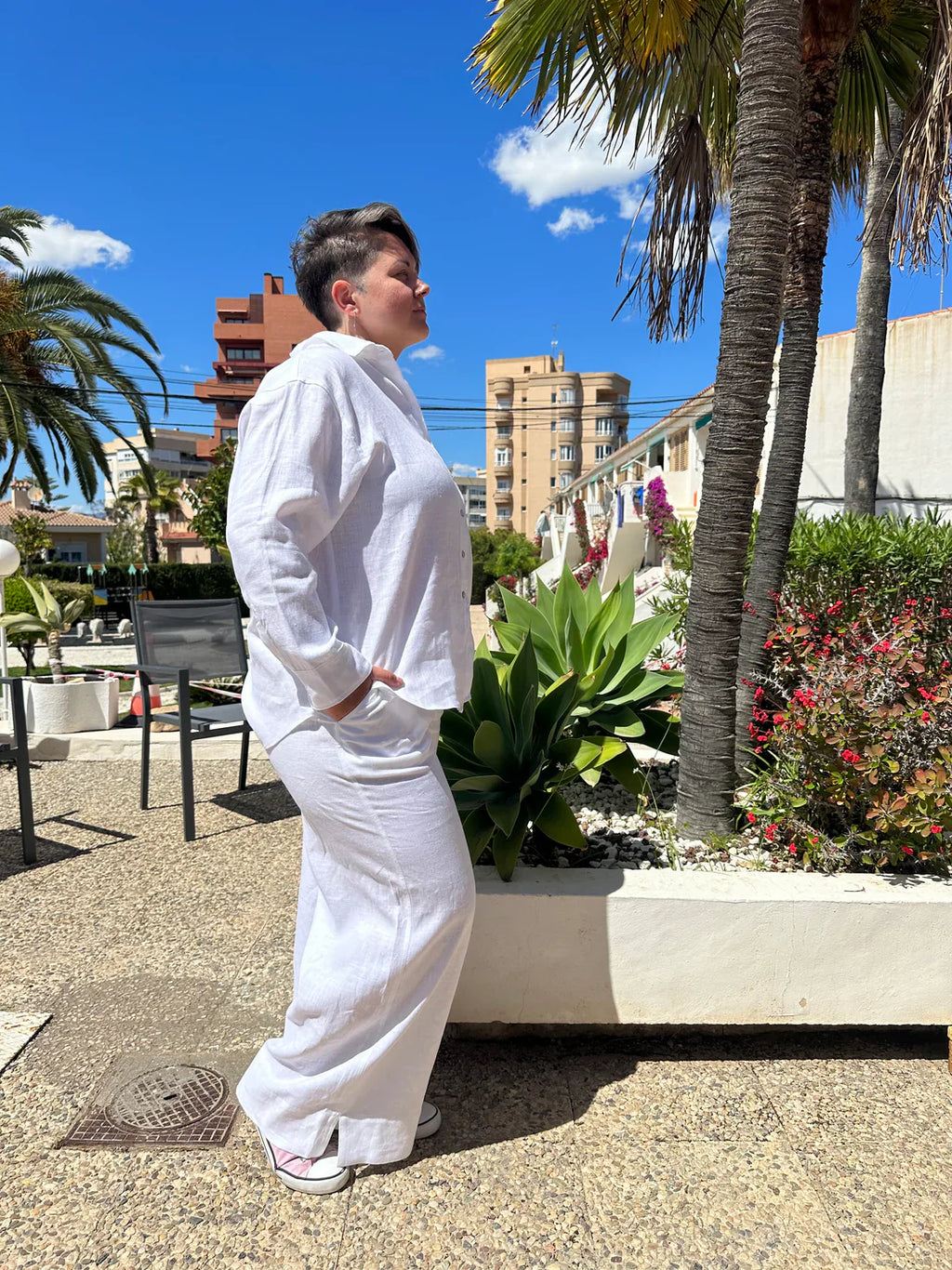 Костюм жіночий з льону 100% від SAVE yourself