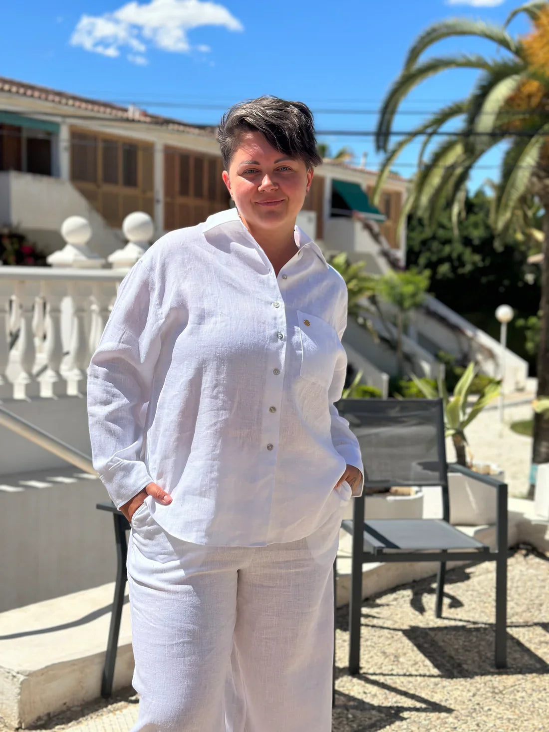 Костюм жіночий з льону 100% від SAVE yourself