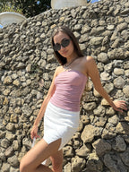 Топ-бандо із сітки, рожевий KA.EL