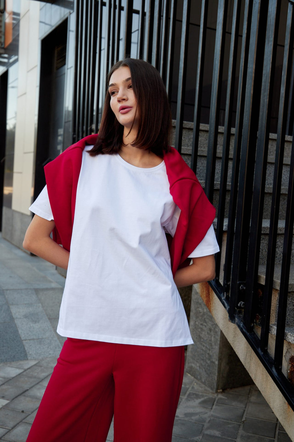 Трикотажний сет світшот та брюки, 5 кольорів BRU