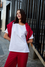 Трикотажний сет світшот та брюки, 5 кольорів BRU