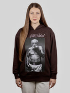 Худі «Old School» дідусь, унісекс, оверсайз в 2-х кольорах від BOJO