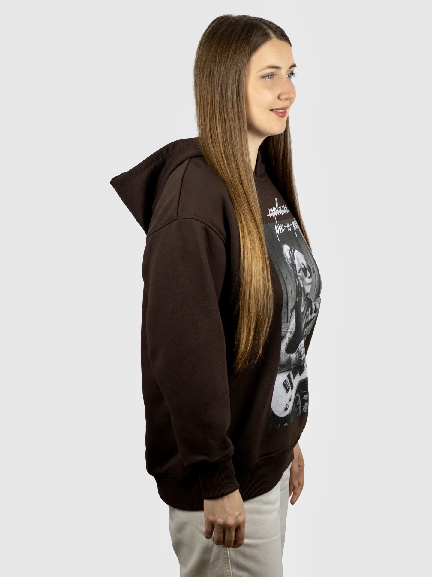 Худі «Корвалол – рок-н-рол», унісекс, оверсайз в 2-х кольорах від BOJO