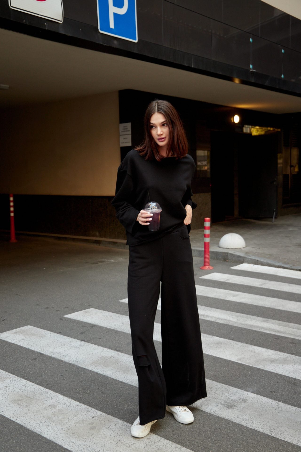 Трикотажний сет світшот та брюки, 5 кольорів BRU