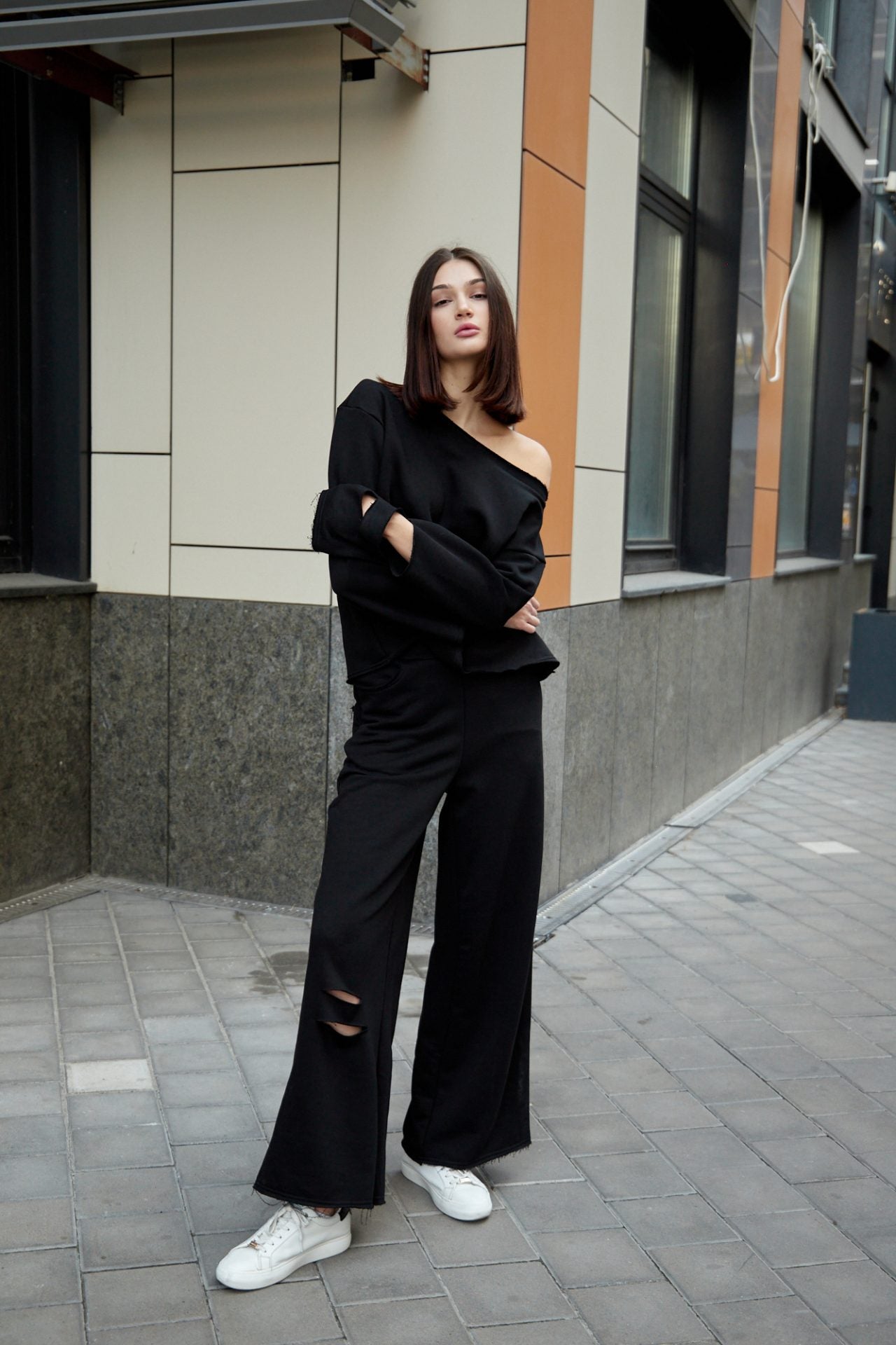 Трикотажний сет світшот та брюки, 5 кольорів BRU