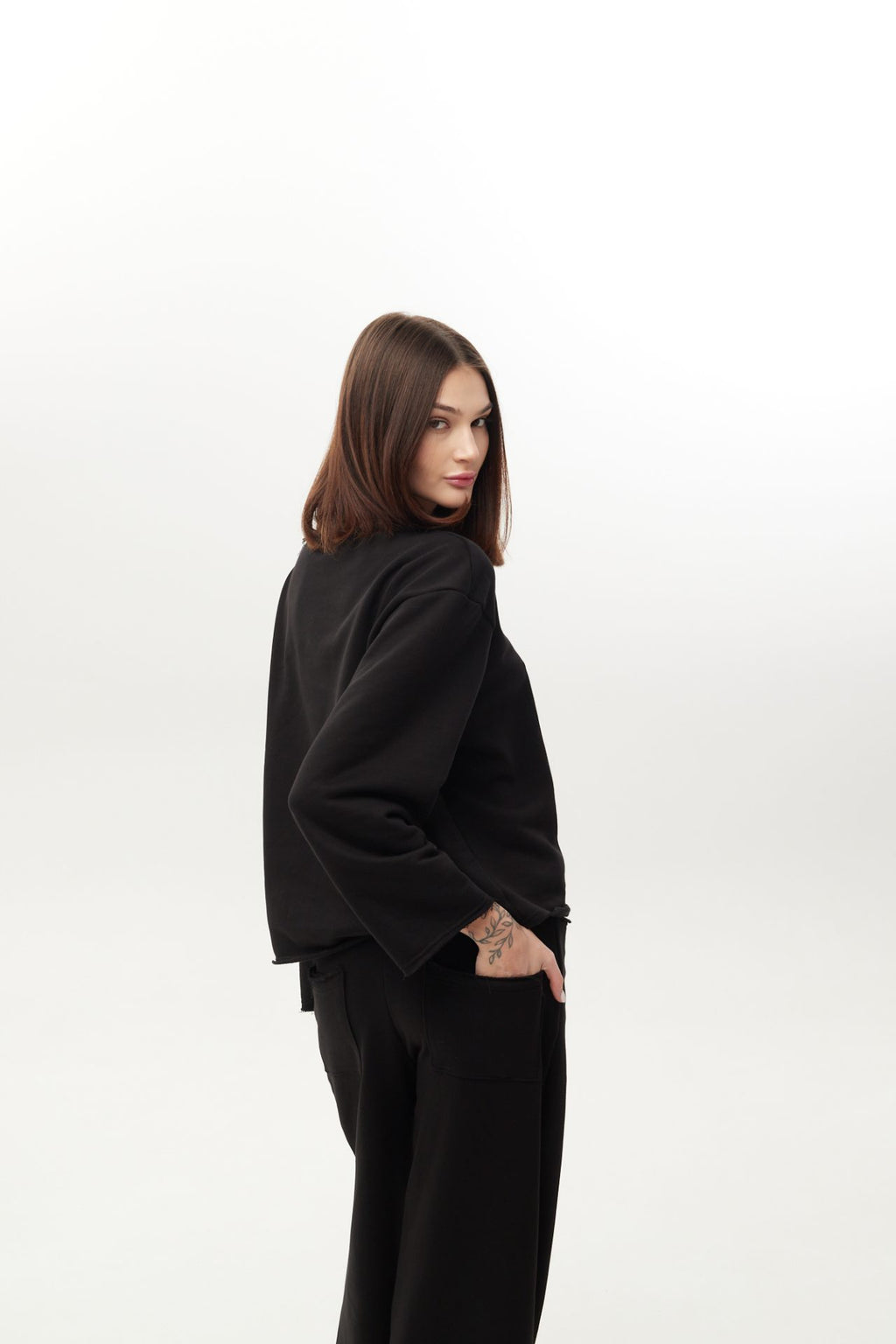 Трикотажний сет світшот та брюки, 5 кольорів BRU