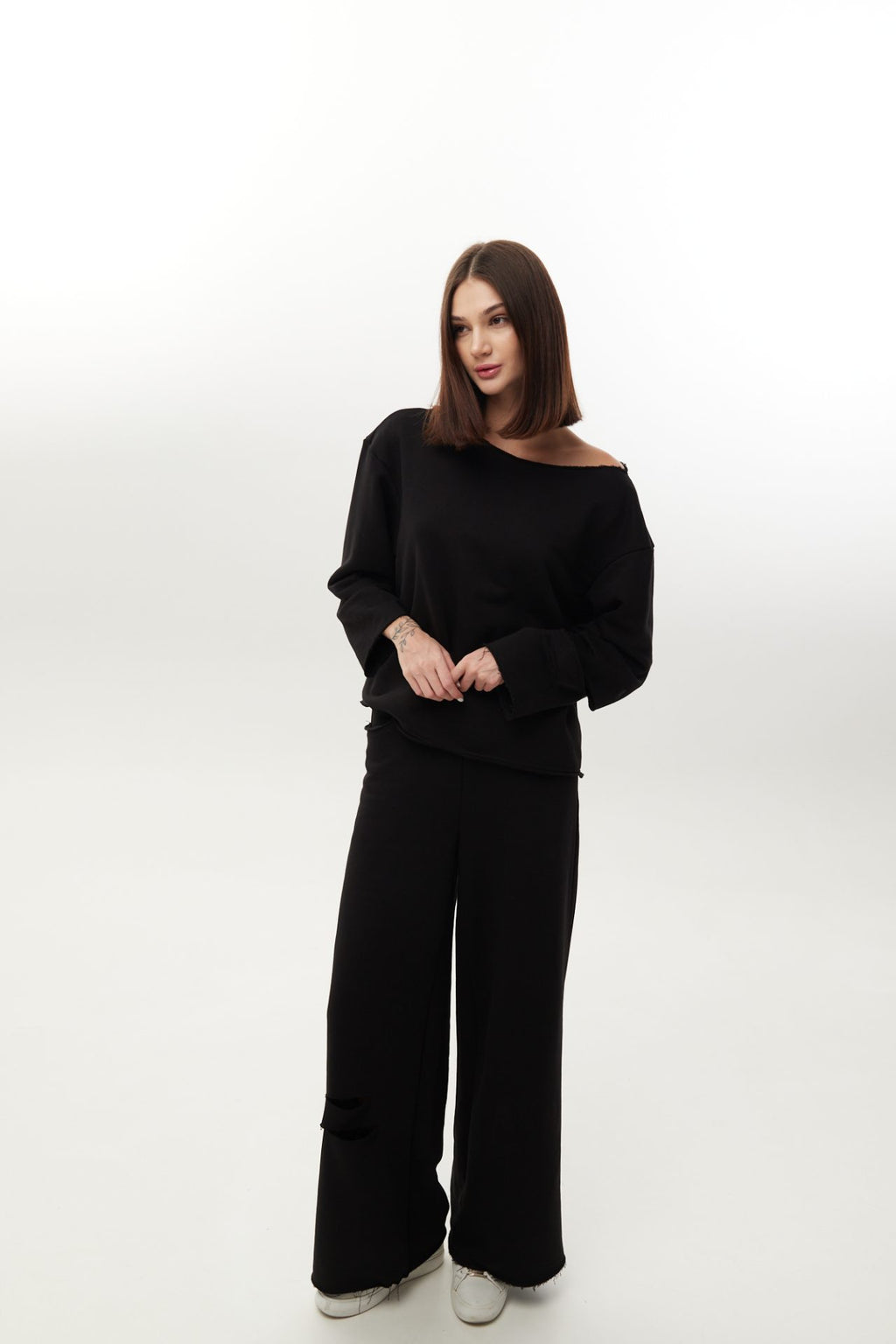 Трикотажний сет світшот та брюки, 5 кольорів BRU