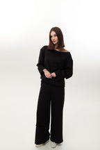 Трикотажний сет світшот та брюки, 5 кольорів BRU