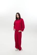 Трикотажний сет світшот та брюки, 5 кольорів BRU