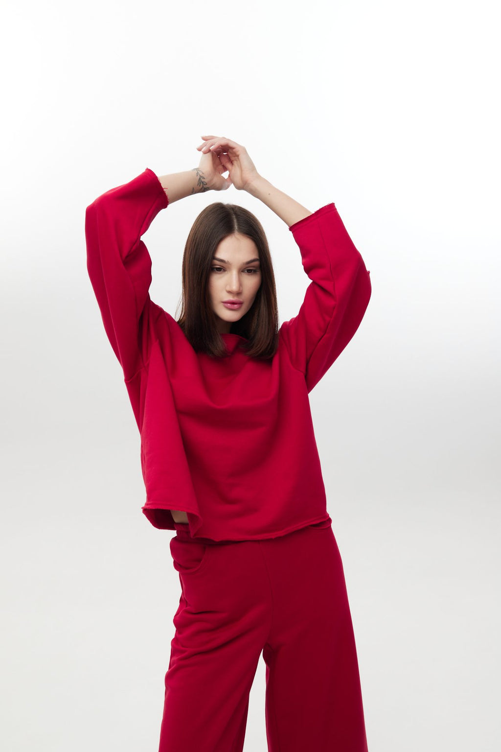 Трикотажний сет світшот та брюки, 5 кольорів BRU