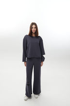 Трикотажний сет світшот та брюки, 5 кольорів BRU