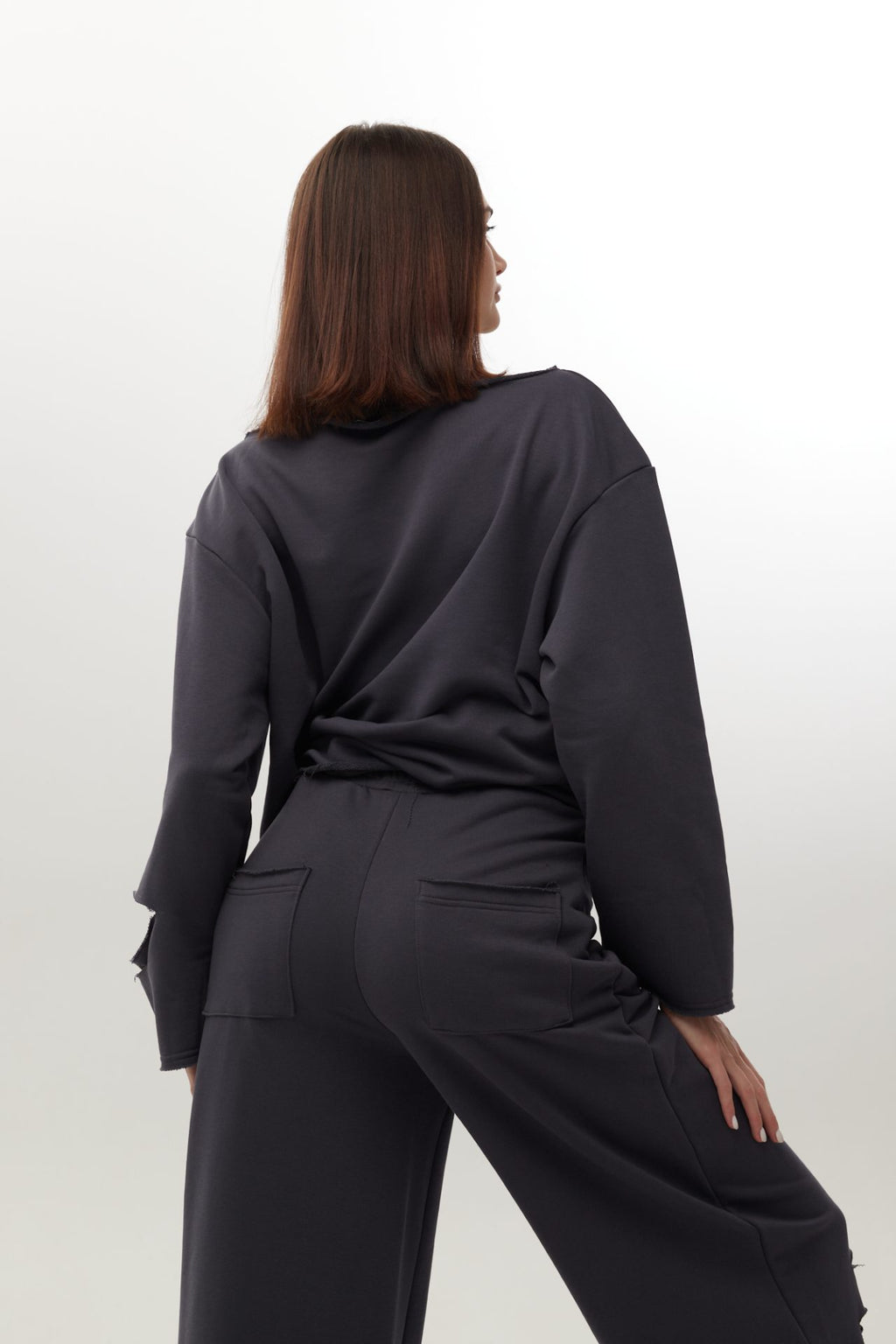 Трикотажний сет світшот та брюки, 5 кольорів BRU