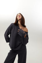 Трикотажний сет світшот та брюки, 5 кольорів BRU