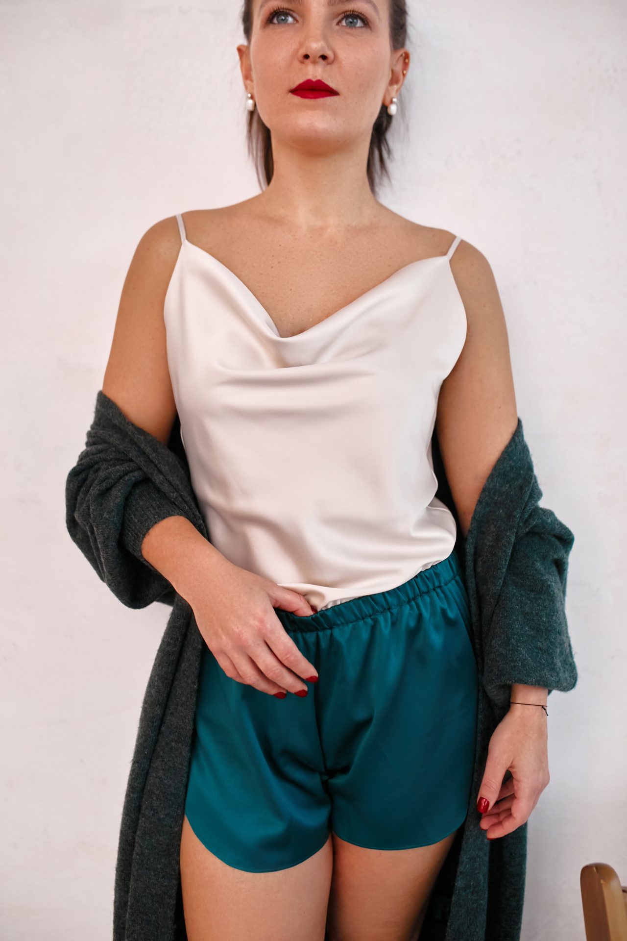 Шовковий топ Iren від FAYNA