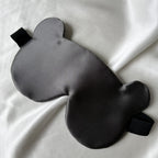 Шовкова маска для сну "Ведмедик" — 100% натуральний шовк 19 момі від Podobed Studio