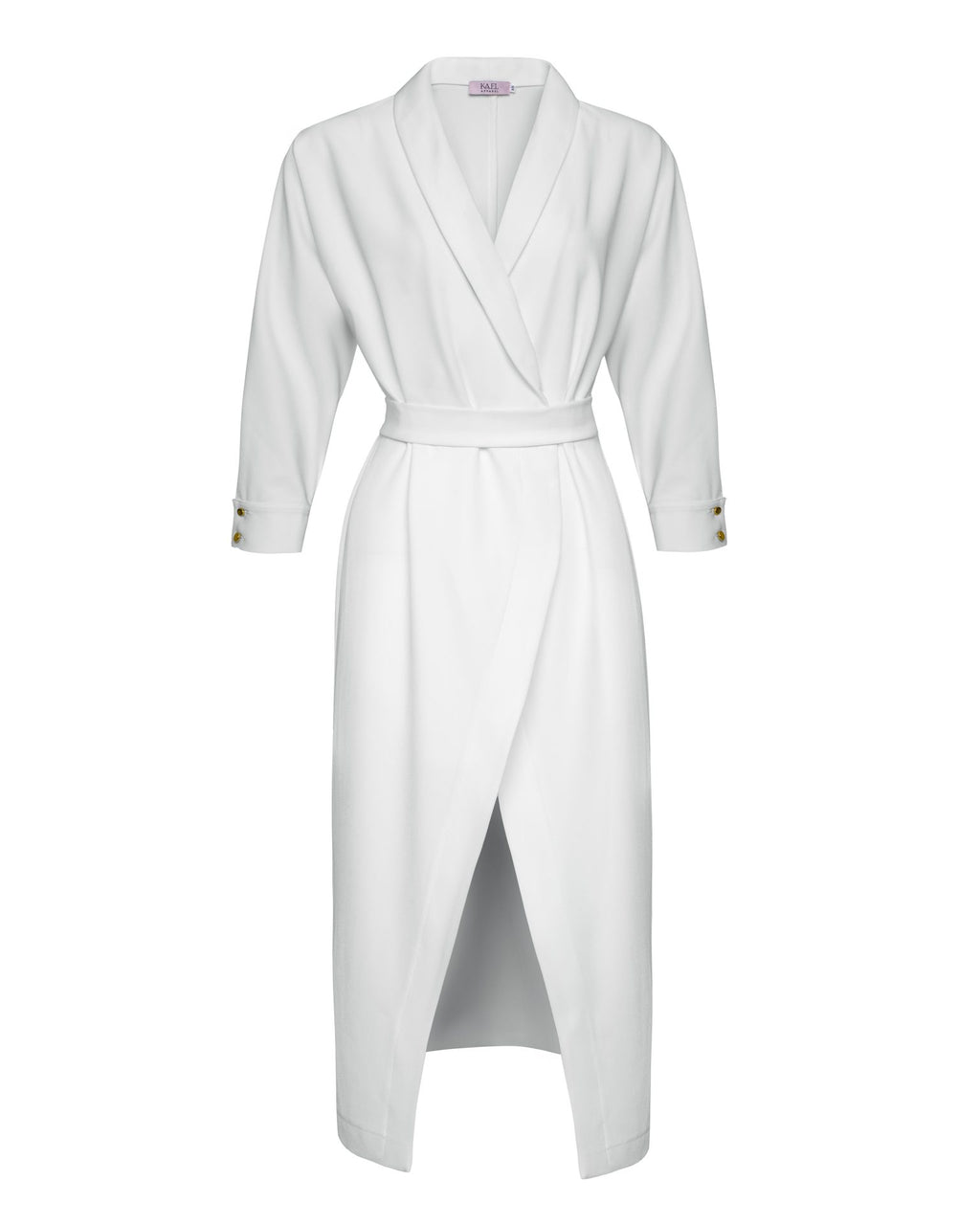 Сукня на запах, молочна KA.EL