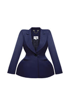 Жакет класичний GoldenRatio, синій