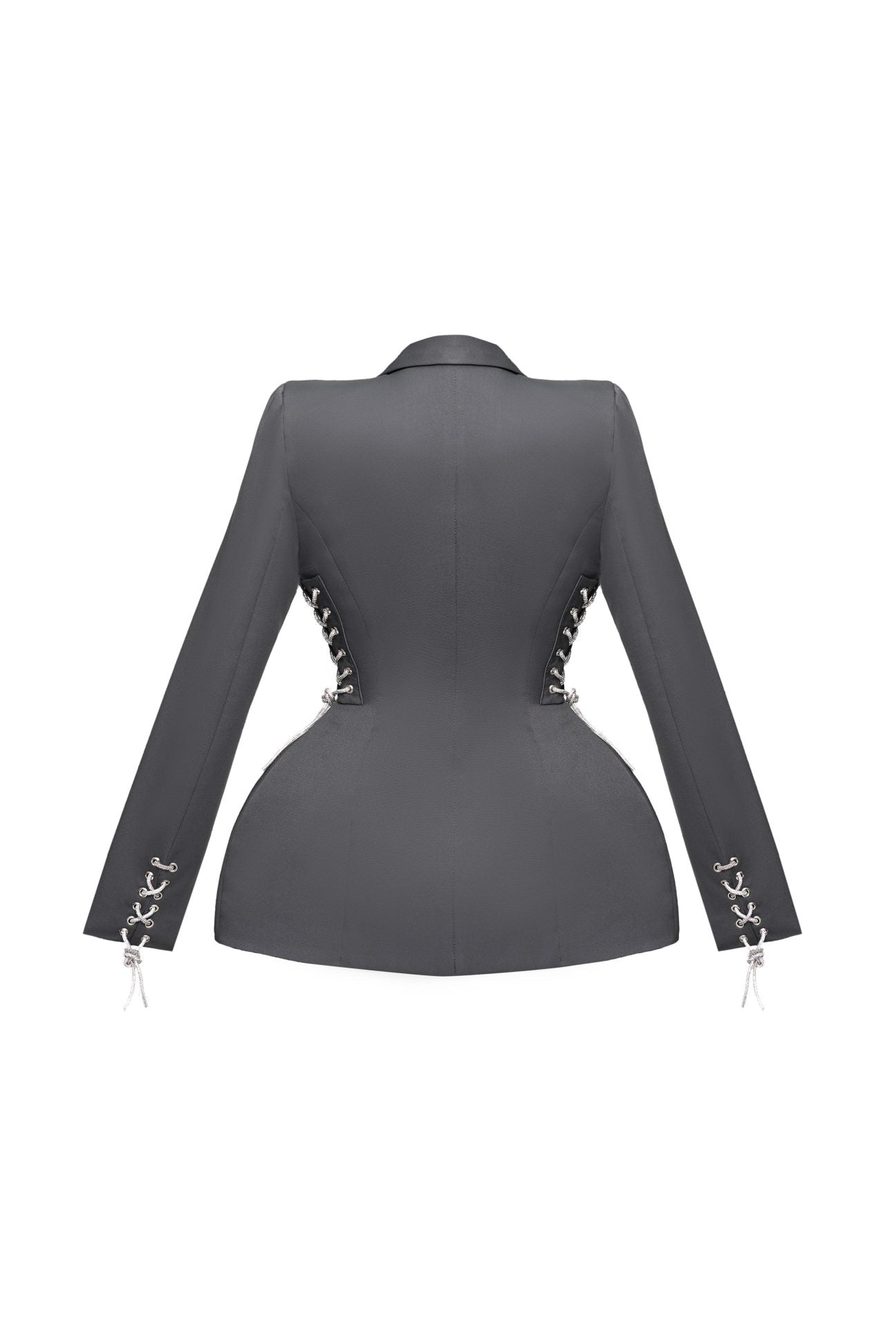 Жакет з люверсами GoldenRatio, сірий