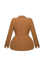 Klasická bunda GoldenRatio, škoricová