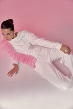 Tepláková súprava s volánikmi KA.EL