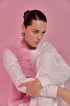 Tepláková súprava s volánikmi KA.EL