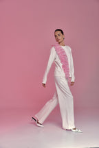 Tepláková súprava s volánikmi KA.EL