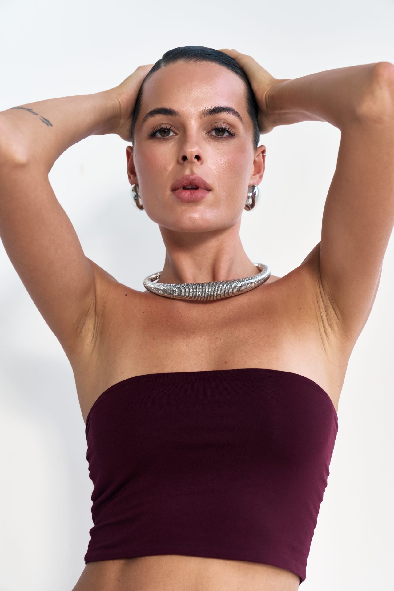 Светр у сіточку із топом-бандо, 3 кольори KA.EL