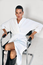 Сукня на запах, молочна KA.EL