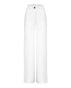 Елегантний костюм із поясом, молочний KA.EL