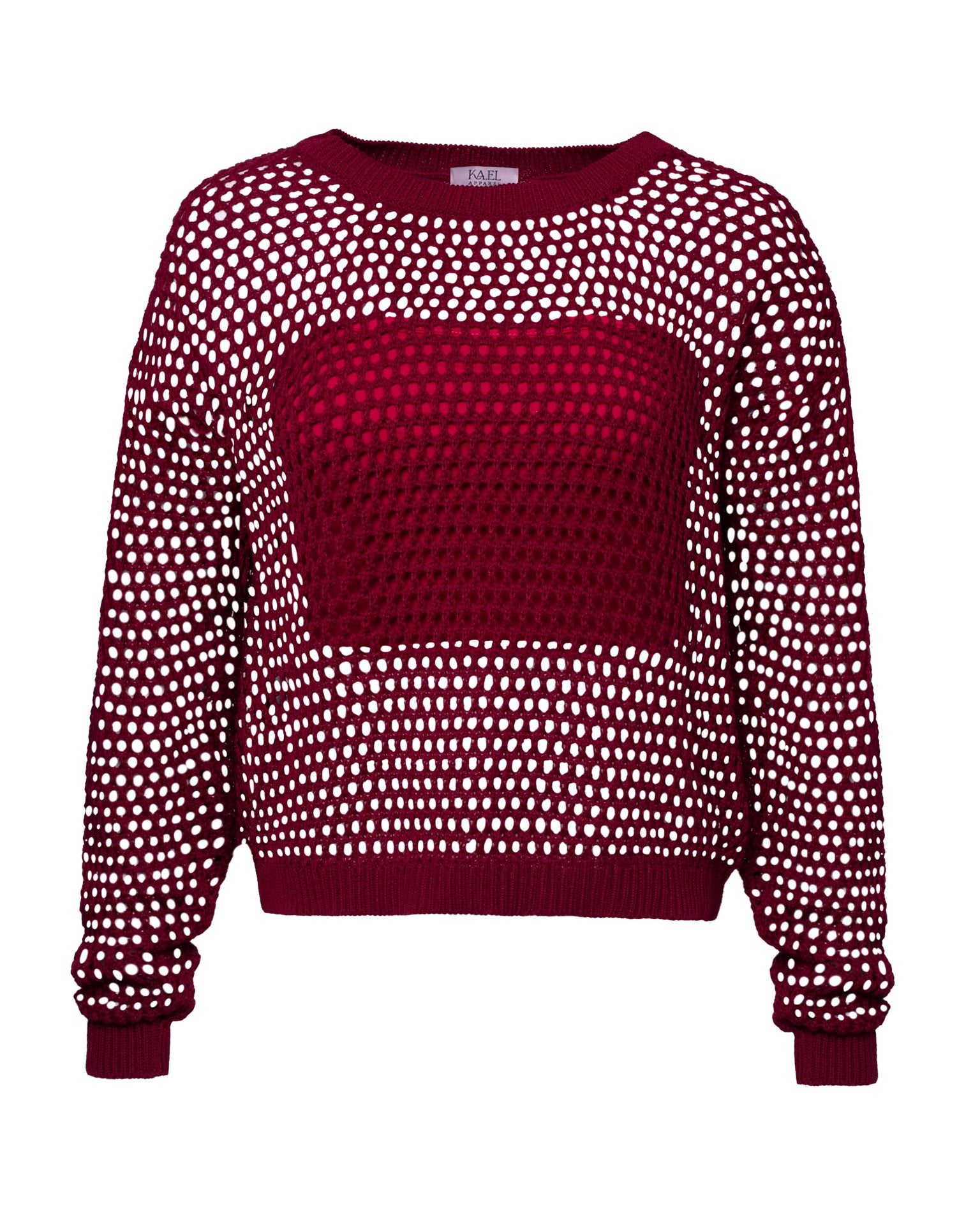 Светр у сіточку із топом-бандо, 3 кольори KA.EL